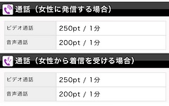 ファム(FAMU)の料金表2